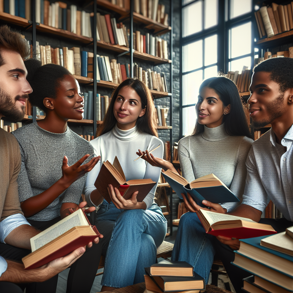Team of book enthusiasts
